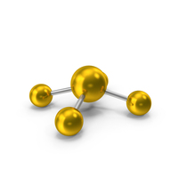 Atomic Molecule Network PNG & PSD Images