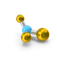 Chloromethane Molecule Atomic Structure PNG & PSD Images