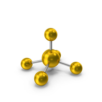 Uranium Molecule Network PNG & PSD Images