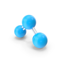 Ball Double Molecule Network PNG & PSD Images