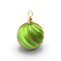 Ornament Gold And Green PNG & PSD Images