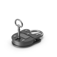 Lock And Key Close Side Colour PNG & PSD Images