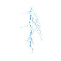 Cartoon Lightning Strike PNG & PSD Images