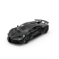 Bugatti Divo Black PNG & PSD Images