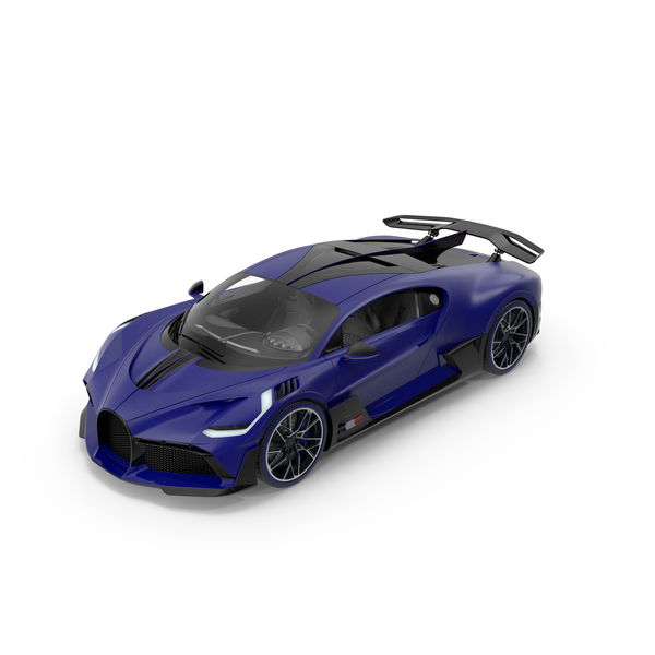 Supercar Coupe Blue PNG & PSD Images