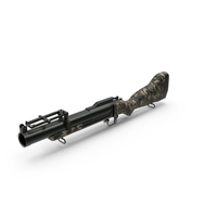 Grenade Launcher Military Green PNG & PSD Images