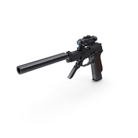 Pistol Black PNG & PSD Images