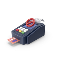 Pay Terminal Payment Declined PNG & PSD Images