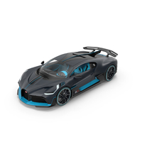 Bugatti Divo Titanium Liquid Silver PNG & PSD Images