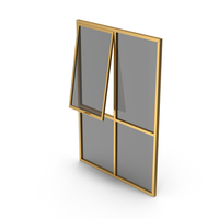 Gold Panoramic Windows PNG & PSD Images