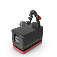 Autonomous Robot Hand with Manipulator PNG & PSD Images