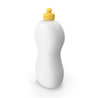 Dishwashing Detergent Bottle Mockup PNG & PSD Images