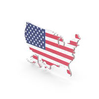 Usa Map Vertical PNG & PSD Images