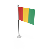 Guinea Desk Small Stand Flag PNG & PSD Images