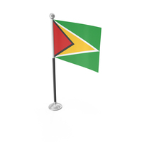 Guyana Desk Small Stand Flag PNG & PSD Images