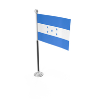 Honduras Desk Small Stand Flag PNG & PSD Images