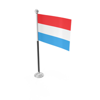 Luxembourg Desk Small Stand Flag PNG & PSD Images