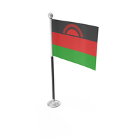 Malawi Desk Small Stand Flag PNG & PSD Images