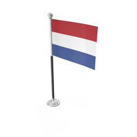 Netherlands Desk Small Stand Flag PNG & PSD Images