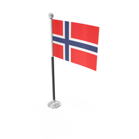 Norway Desk Small Stand Flag PNG & PSD Images