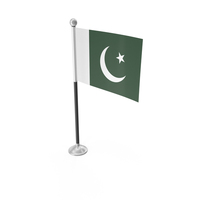 Pakistan Desk Small Stand Flag PNG & PSD Images