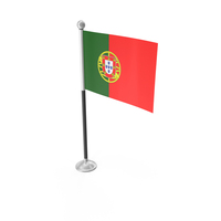 Portugal Desk Small Stand Flag PNG & PSD Images