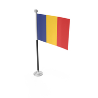 Romania Desk Small Stand Flag PNG & PSD Images