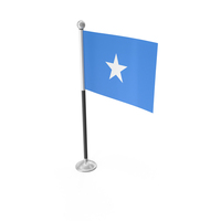 Somalia Desk Small Stand Flag PNG & PSD Images
