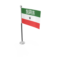 Somaliland Desk Small Stand Flag PNG & PSD Images