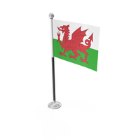 Wales Desk Small Stand Flag PNG & PSD Images