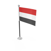 Yemen Desk Small Stand Flag PNG & PSD Images