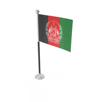 Afghanistan Desk Small Stand Flag PNG & PSD Images