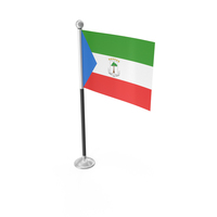 Equatorial Guinea Desk Small Stand Flag PNG & PSD Images