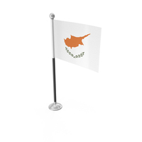 Cyprus Desk Small Stand Flag PNG & PSD Images