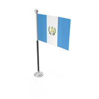 Guatemala Desk Small Stand Flag PNG & PSD Images