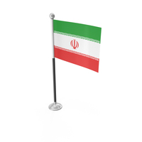 Iran Desk Small Stand Flag PNG & PSD Images