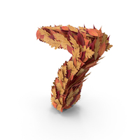Autumn Leaves Number 7 PNG & PSD Images