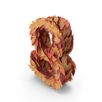 Autumn Leaves Number 8 PNG & PSD Images