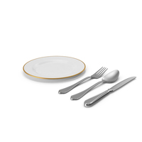 Dinnerware Gold PNG & PSD Images