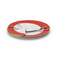 Plate Broken Red PNG & PSD Images