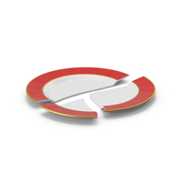 Plate Broken Red PNG & PSD Images
