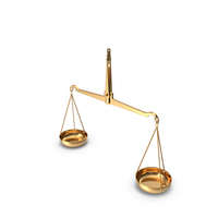 Balance Scale Gold PNG & PSD Images