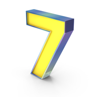 Number 7 PNG & PSD Images