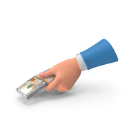 Dollar Lot Giving Left Hand PNG & PSD Images