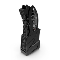 Wilson Audio WAMM Master Chronosonic Black Obsidian PNG & PSD Images