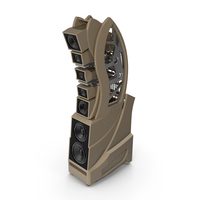 Wilson Audio WAMM Master Chronosonic Desert Silver PNG & PSD Images