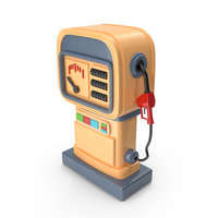 Cartoon Gas Pump PNG & PSD Images