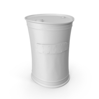 Stylized Barrel Gray PNG & PSD Images