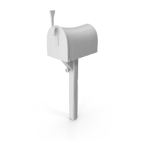 Stylized Mail Box Gray PNG & PSD Images