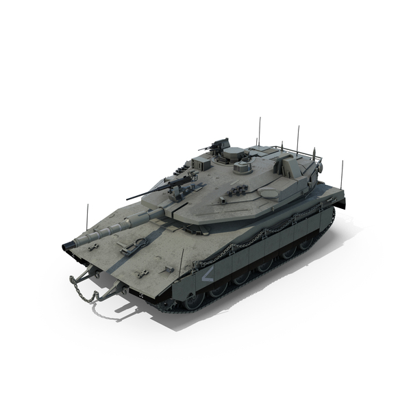 Israeli Tank Merkava 5 Olive PNG & PSD Images